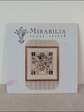 Mirabilia Cross Stitch Chart Elizabeth and Lavender Sky 1995 Nora Corbett MD 10